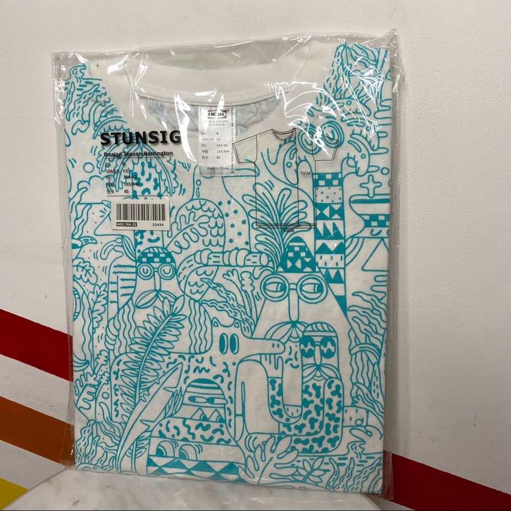 NEW IKEA Steven Harrington print T-shirt